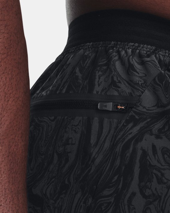 Men's UA Reign Woven Shorts, Black, pdpMainDesktop image number 4